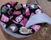 Snooze Sack for Cats - Polka Dot Cat