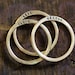 Reserved for Brewhr4 - 14k Rose Gold Filled Personalized Rings
