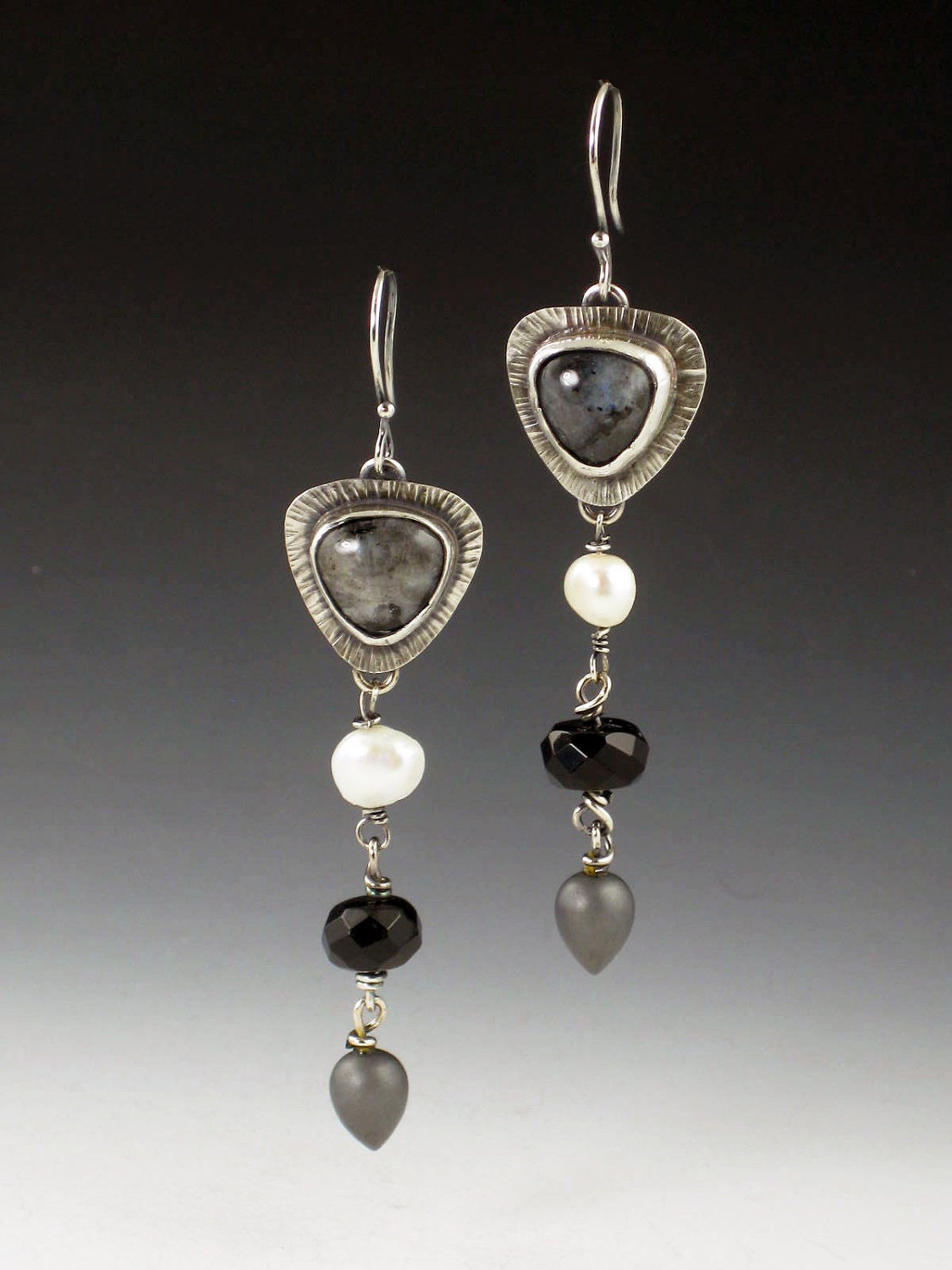Norwegian Moonstone Earrings