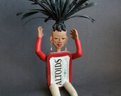 Ms. Mintee Fresh - Mixed Media Art Doll