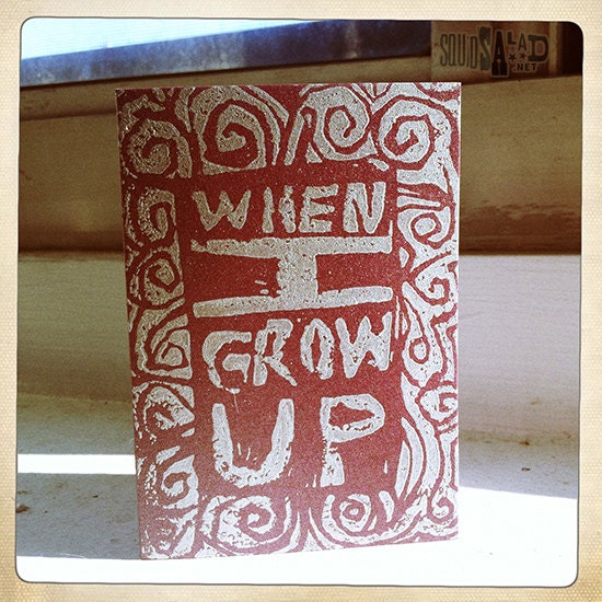 When I Grow Up Mini Pop Out Comic