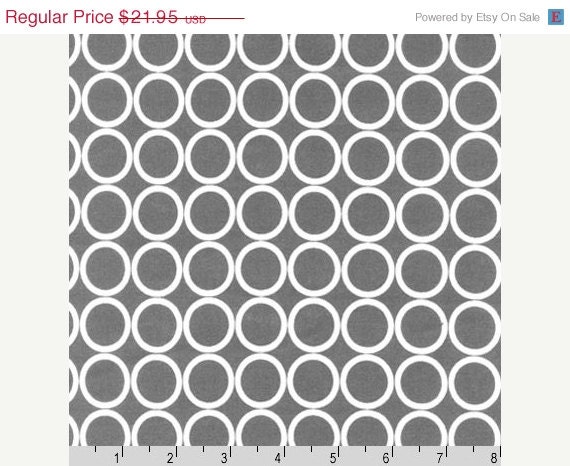 SALE Gray Throw Pillows, Pillow Covers, Modern Home Decor Accentss, Dime Circles--white/gray Pillow Covers (Set of 2)  16x16 inch