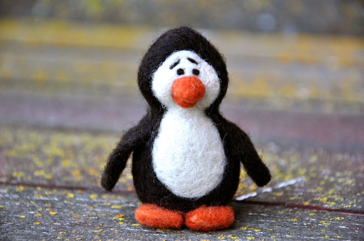 DIY - Penguin Needle Felting Kit - pattern