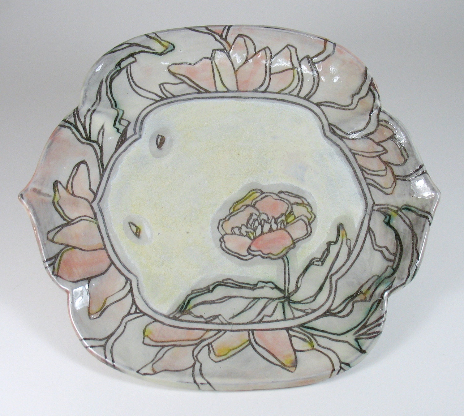 Peony Plate