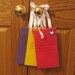 Doorknob Envelope, Opens and Closes for Messages and Treats, Choose Your Colors
