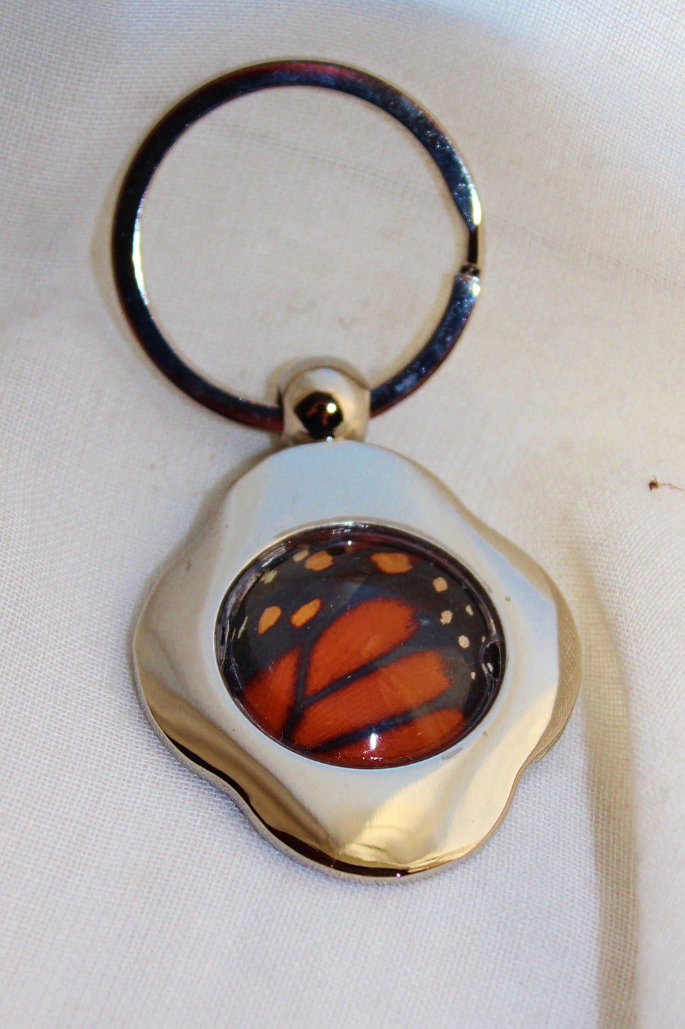 Monarch Butterfly Wing Jewelry Monarch Butterfly Key Chain Real Danaus Plexippus Butterfly Wing Key Chain Evil Eye
