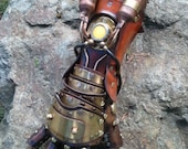 RESERVED - Steampunk Equalist Glove arm armor