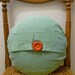 Summer Flower Doll Face - Vintage Cottons Patchwork Cushion Pillow