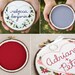 Custom Embroidered Wedding Bouquet - In your wedding colors