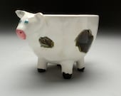 Udderly Fantastic Ceramic Cow Bowl-Cup