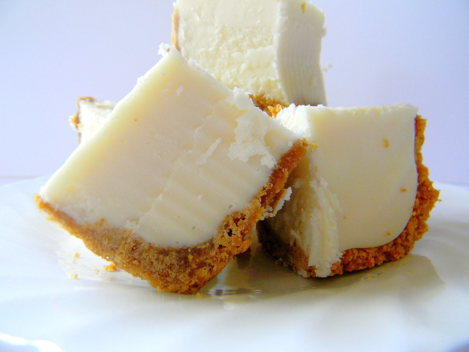Julie's Fudge - Pure CHEESECAKE With Graham Cracker Crust - 6 PIECES (over 1/2 pound)
