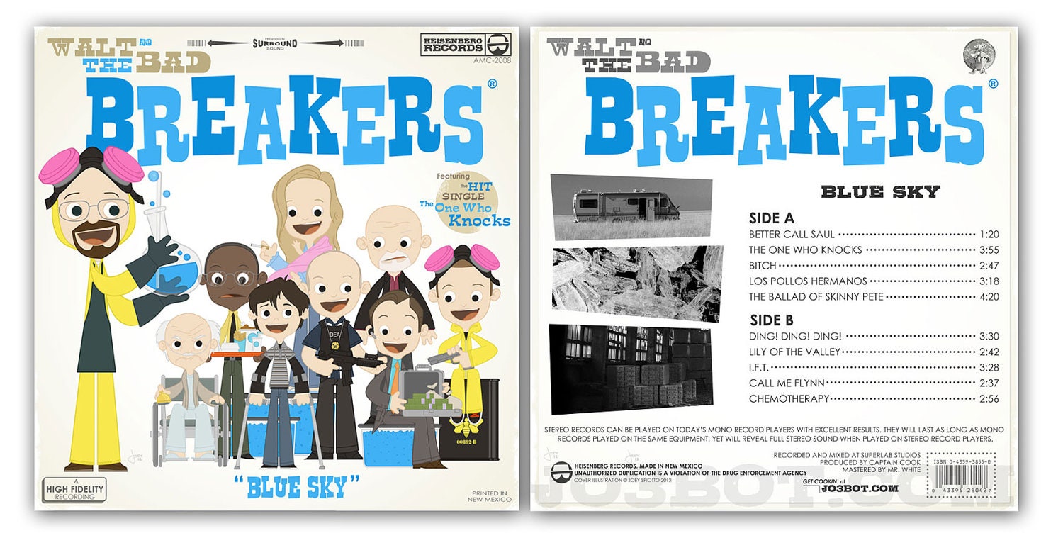 Walt and the Bad Breakers Front/Back Set