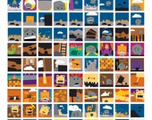 Rock and Cloud Meet Cheese