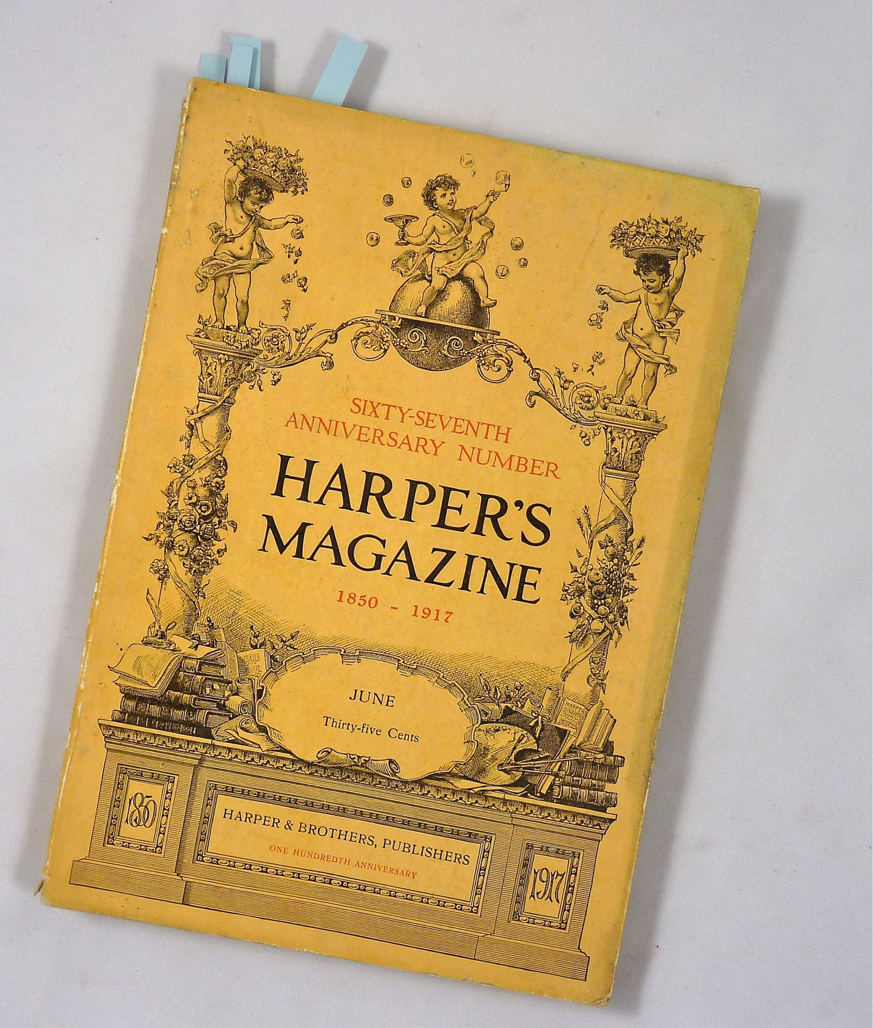 Harper's Magazine June 1917, Vintage Ads and Illustrations