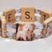 WESTIE Bracelet / UPCYCLED Scrabble Art / Dog Jewelry / West Highland White Terrier - 2