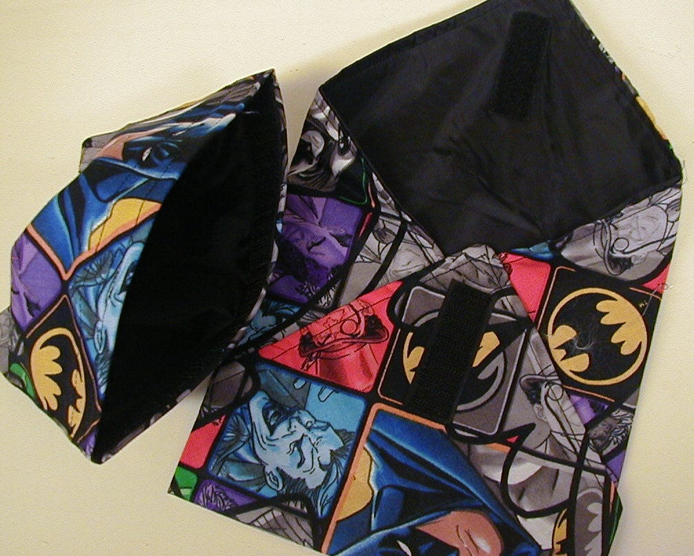 2pc Sandwich Wrap Set Batman and the Joker Reusable