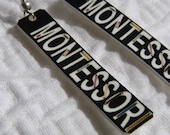 Fun MONTESSORI Beads Earrings