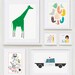 Wall Art, Nursery Wall Art, Fire Truck Print, Fire Truck Art, Nursery Print, Modernpop, Fire Truck - 19" x 13"