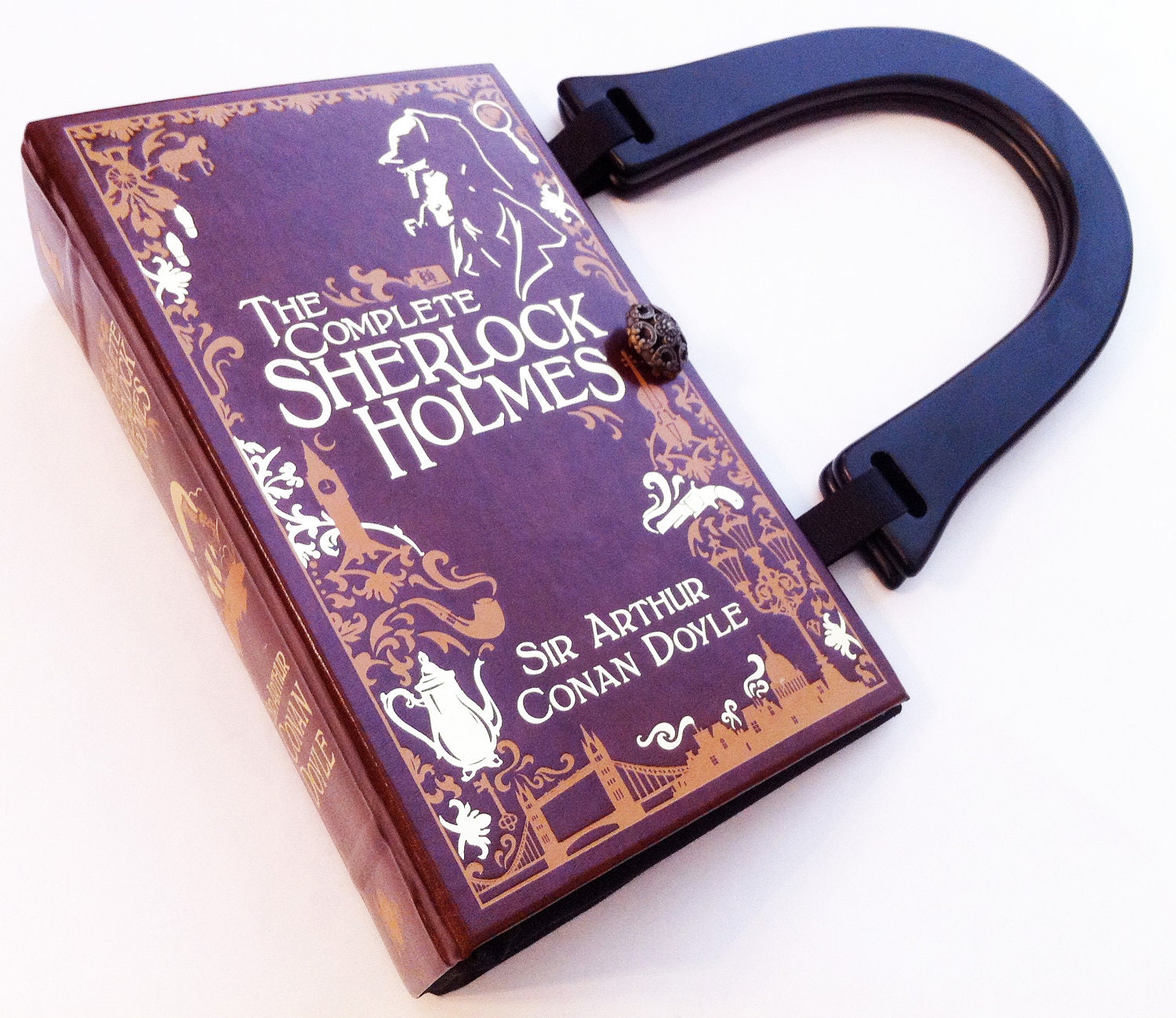 Sherlock Holmes Book Purse -Choose Your Purse Handle