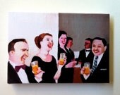 Funny joke / Tiny canvas print