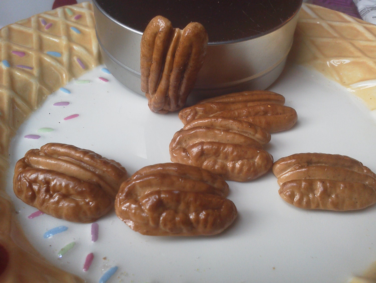 Pecan magnets 6pc Free shipping USA only