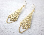 Iman Earrings in Gold
