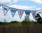 Small Playful Pooch Birthday Bunting