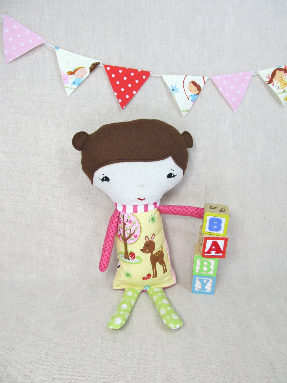 Eco Baby Doll - girl