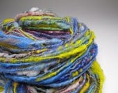 Sugar Skulls, Hand Dyed, Handspun, Art Yarn, Over 120 Yards