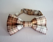 Bow Ties - Brown Plaid