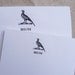 Men's Personalized Notepads Pheasant Hunting for Him or Her Monogrammed Dad, Husband Gift Stationery Note Pad Country House Gift
