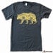Mens California BEAR T Shirt american apparel S M L XL (16 Color Options)