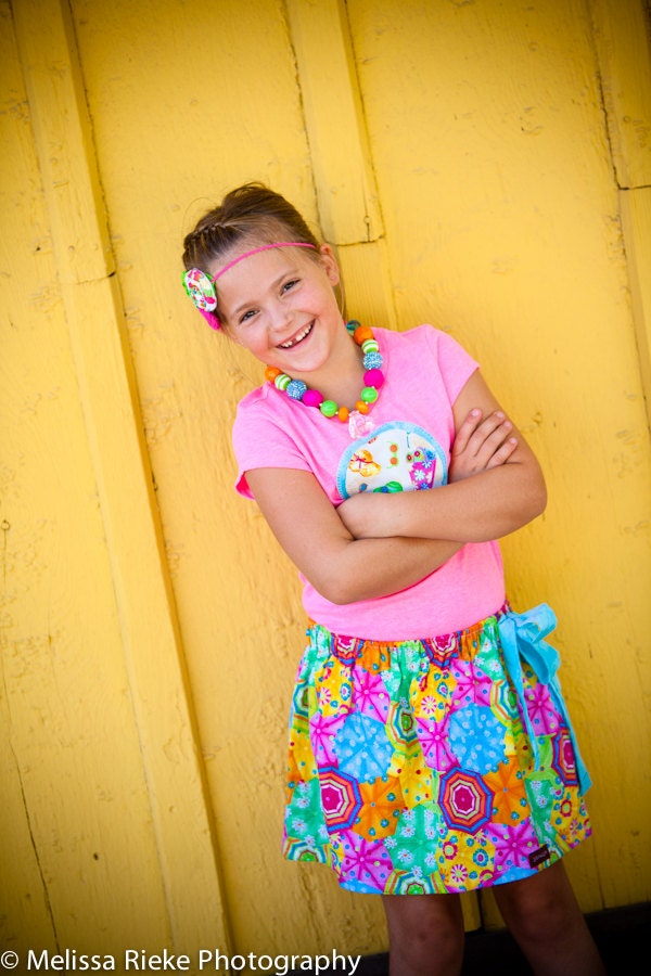 Childrens Clothing....Flip Flops and Summer Fun.. Beach Umbrella Girls Boutique Outfit by laken and lila