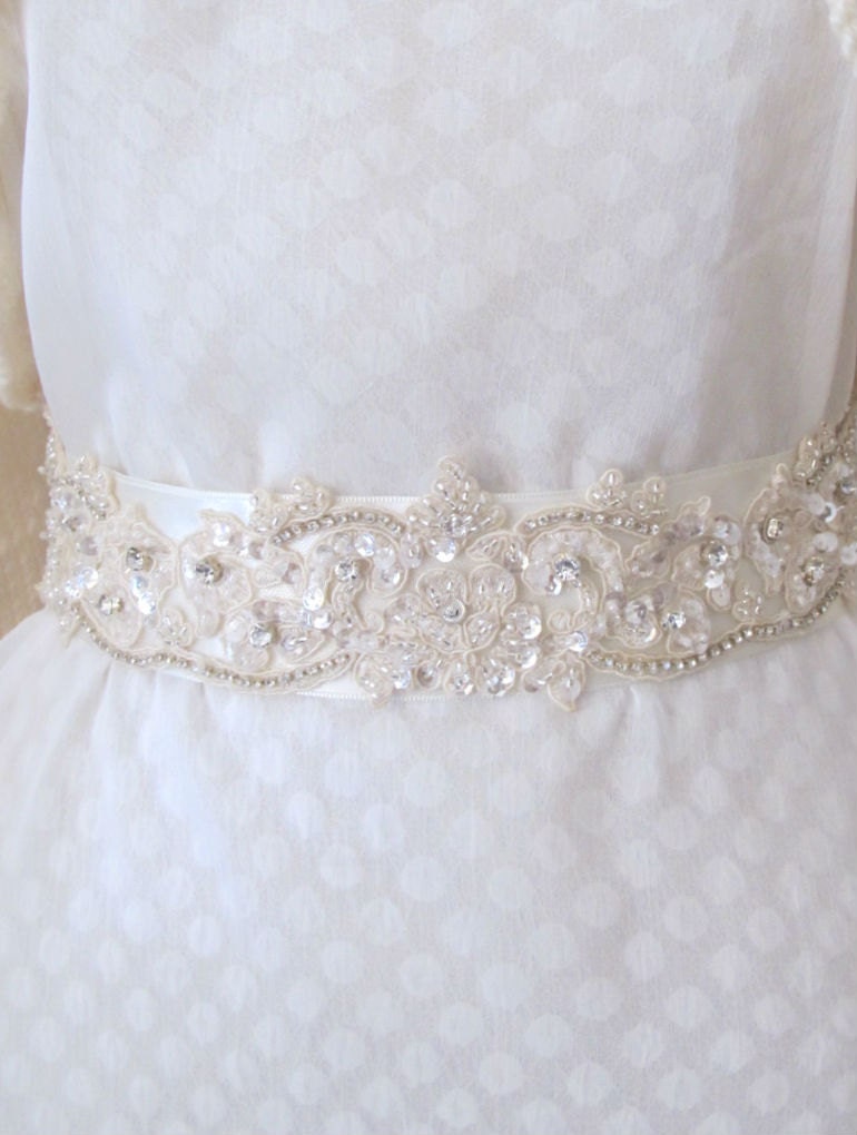 Beaded Wedding Sashes