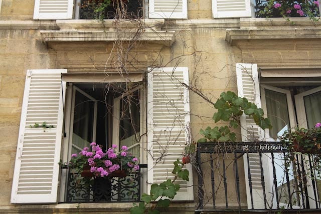 Paris Open Window -  16x20 Fine Art Photograph - Paris Photography - Purple Home Decor