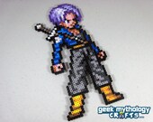 Trunks Briefs Dragonball Z DBZ Perler Bead Sprite