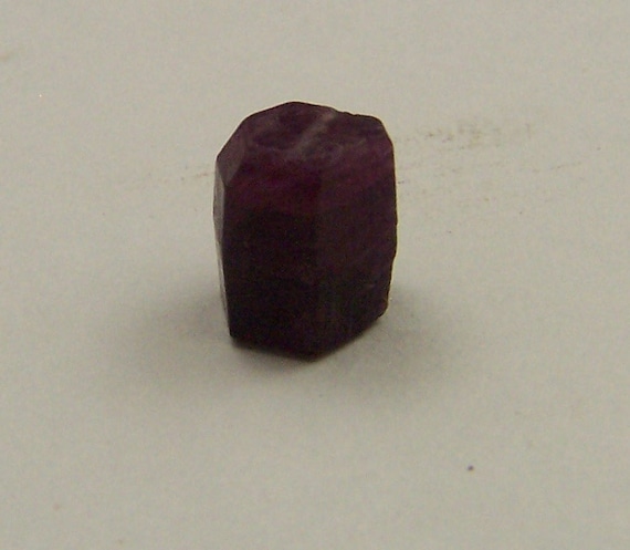 Purple Sapphire - Purple Ruby -  Corundum - raw Ruby crystal stone specimen - Purple -  crystal gem mineral Gemstone