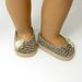 american girl 18" dolls shoes beige LACE by MegOrisDolls
