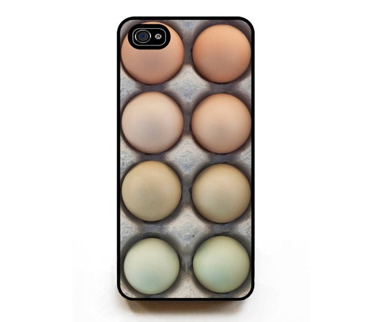 Geometric iPhone case Protective rubber case for iPhone 5 egg farm farmers market photography sturdy silicone cellphone case