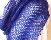 Feather PDF Scarf Hand Knitting Pattern