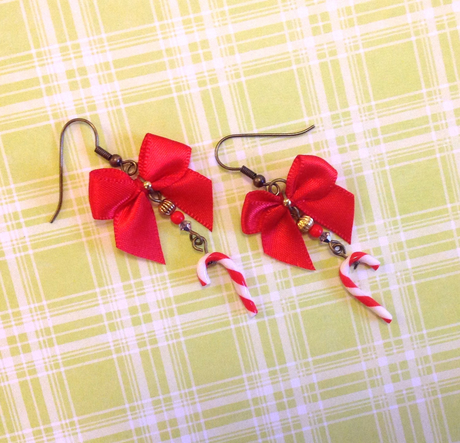 Cool Candy Cane Earrings