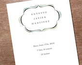 Instant Download Birth Annoucnement - Ernesto