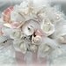 RESERVED FOR SANDRA - Wedding Bouquet and Boutonniere