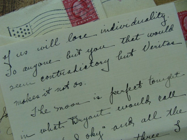 One Stunning 1920-1921 Love Letter FROM HAZEL
