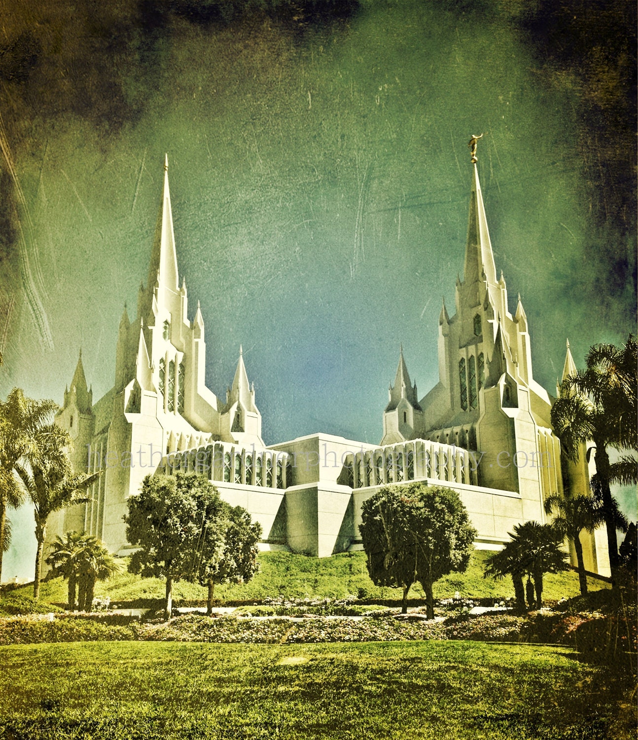 San Diego Temple Print