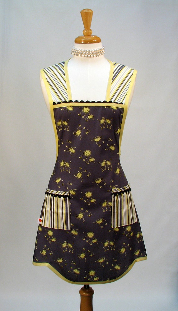 Womens Full Apron Retro Vintage Inspired 'Everyday Classic'