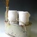 Hand Built Modern Rustic Home Decor - Large Container -  Accessory Caddy - FREE US SHIPPING