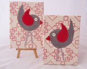Oh so tweet....Cream and Nordic Grey DUO Free shipping Australia