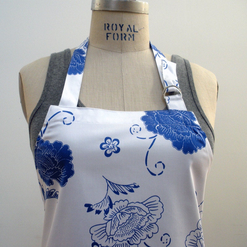 Kyoto Flowers Chef's Apron