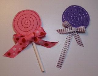 Lollipop Hair Pretties In the Hoop Embroidery Pattern